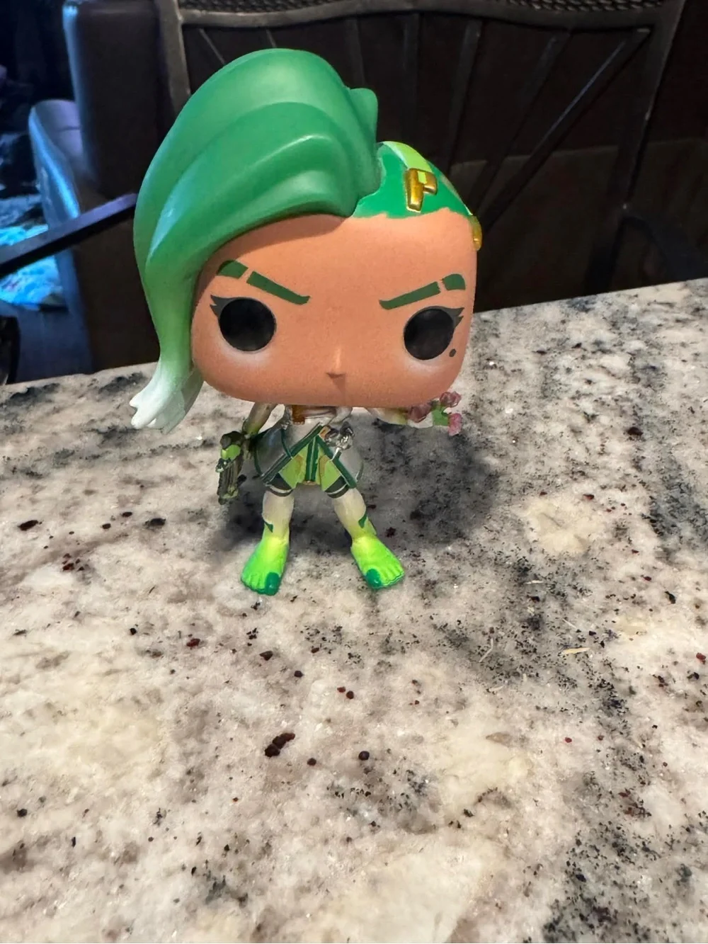 Funko POP! Overwatch Sombra (Glitch Skin) Green Silver Vinyl Figure